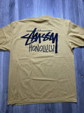Stussy Honolulu Chapter Men's Large Curry/Yellow Rare - Adult & Kids T-Shirts, Sweatshirts & Hoodies apparel design preview 1
