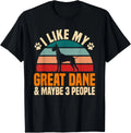Great Dane Introverted Gentle Dog Lover German - Adult & Kids T-Shirts, Sweatshirts & Hoodies apparel design preview 1