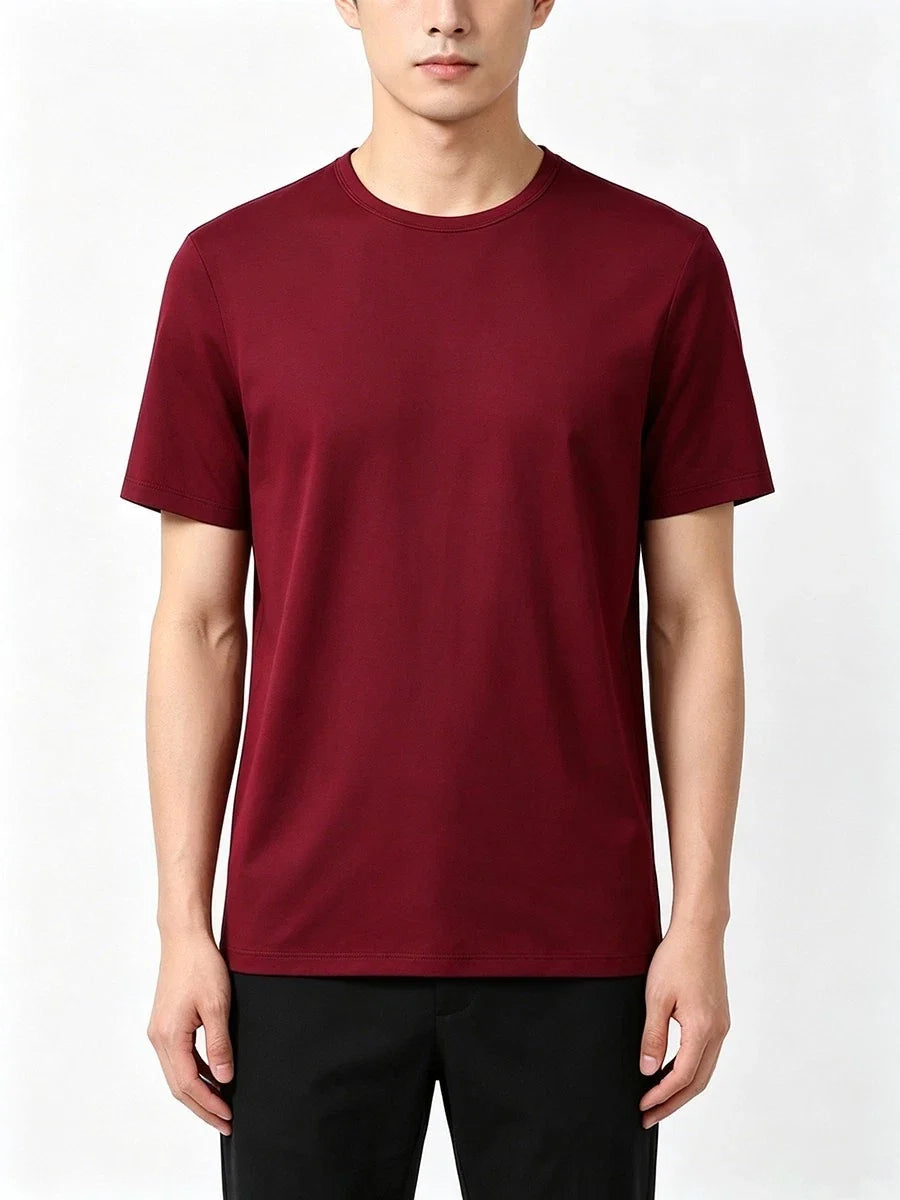 Men's Ice Silk Short Sleeve Polyester Quick Dry Solid - Adult & Kids T-Shirts, Sweatshirts & Hoodies apparel design preview 1