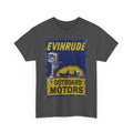 Vintage Evinrude Outboard Motors Distressed Fishing - Adult & Kids T-Shirts, Sweatshirts & Hoodies apparel design preview 1