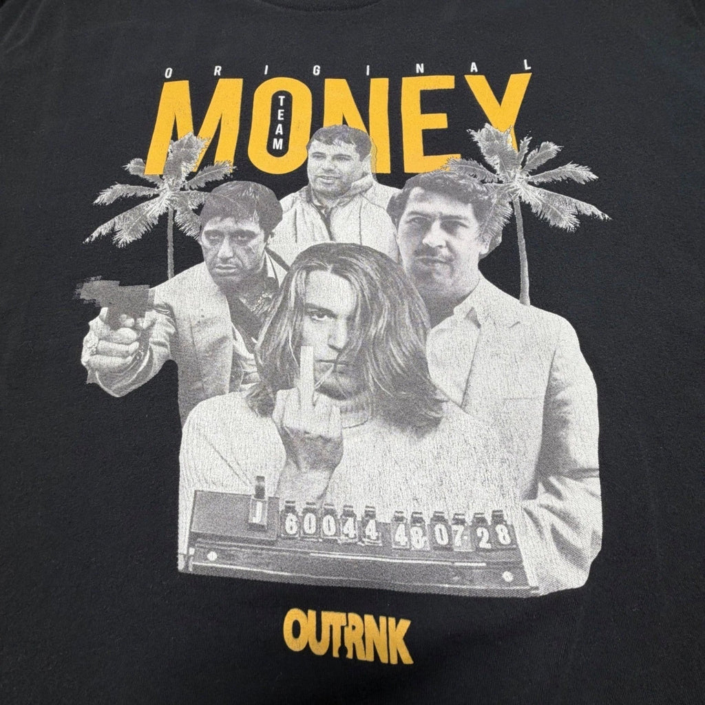 OUTRNK Original Money Graphic Men's Large Black - Adult & Kids T-Shirts, Sweatshirts & Hoodies apparel design preview 1