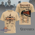 Godsmack The Rise Of Rock World Tour 2026 Signatures - Adult & Kids T-Shirts, Sweatshirts & Hoodies apparel design preview 1