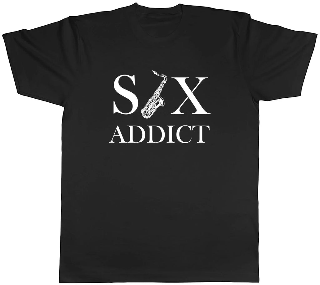 Funny Sax Addict Saxophone Music Instrument Mens Gift - Adult & Kids T-Shirts, Sweatshirts & Hoodies apparel design preview 1