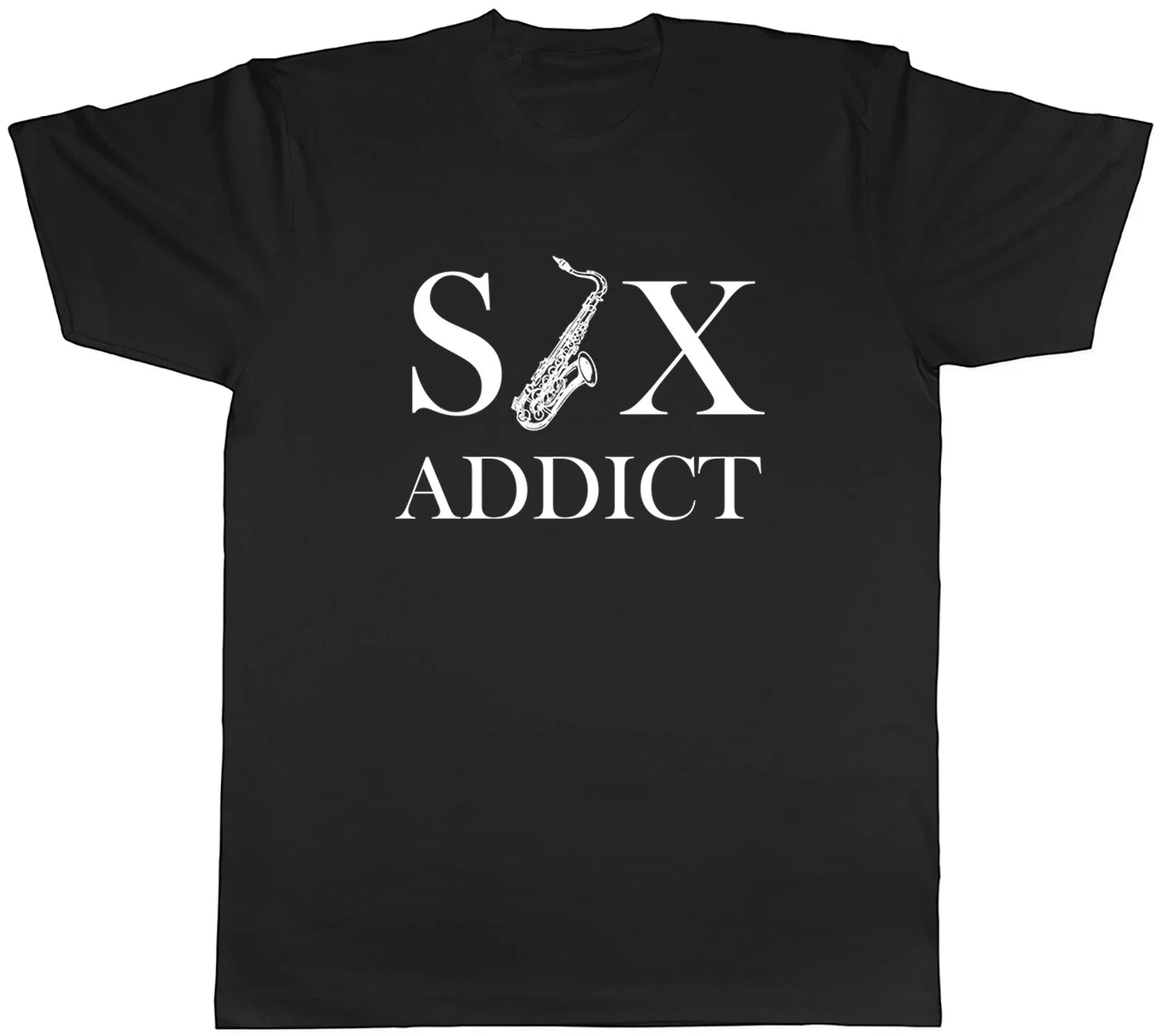 Funny Sax Addict Saxophone Music Instrument Mens Gift - Adult & Kids T-Shirts, Sweatshirts & Hoodies apparel design preview 1