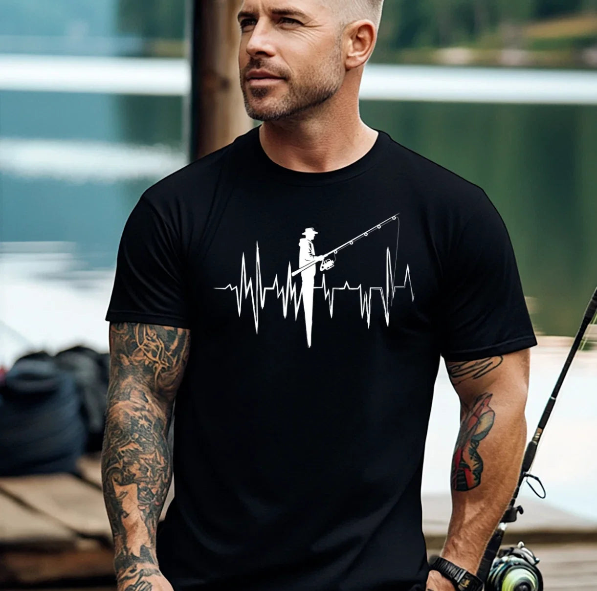 Fishing Gift For Him Fisherman Funny - Adult & Kids T-Shirts, Sweatshirts & Hoodies apparel design preview 1