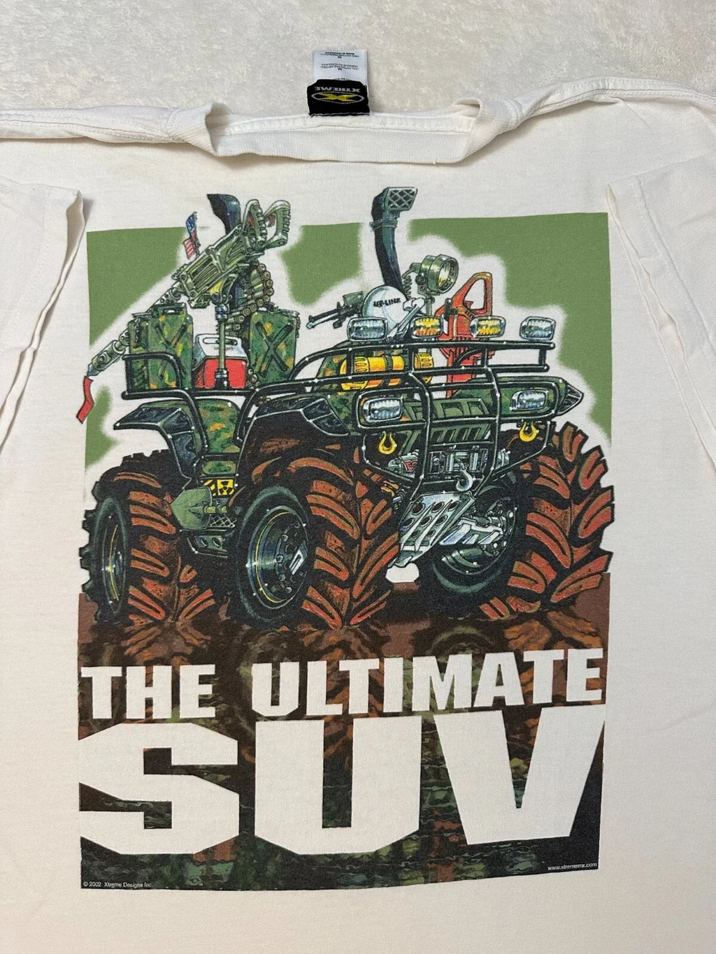 Vintage 2000s Y2K Ultimate SUV Off Road Truck Vehicle - Adult & Kids T-Shirts, Sweatshirts & Hoodies apparel design preview 1
