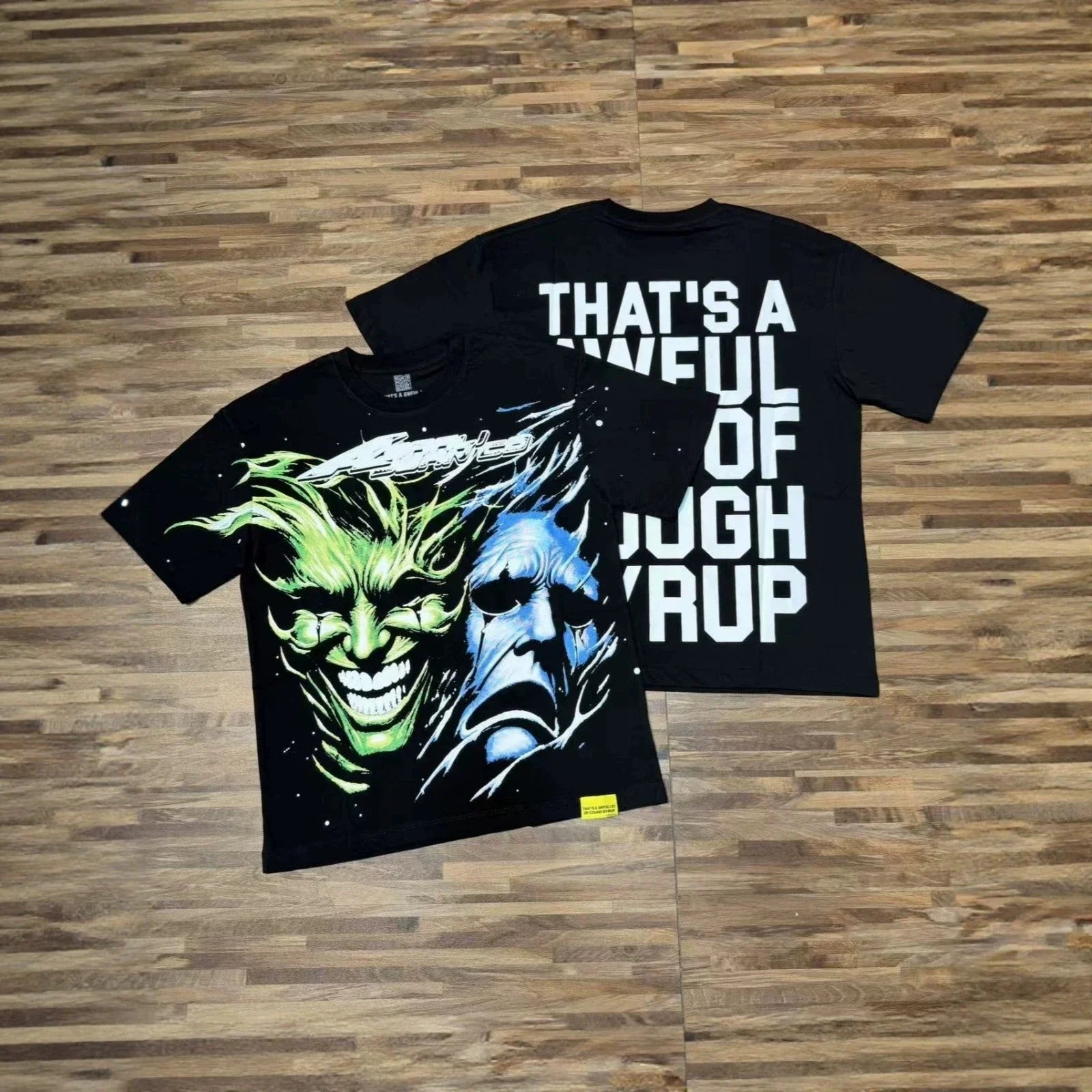 THAT'S A AWFUL LOT OF COUGH SYRUP Loose and casual - Adult & Kids T-Shirts, Sweatshirts & Hoodies apparel design preview 1