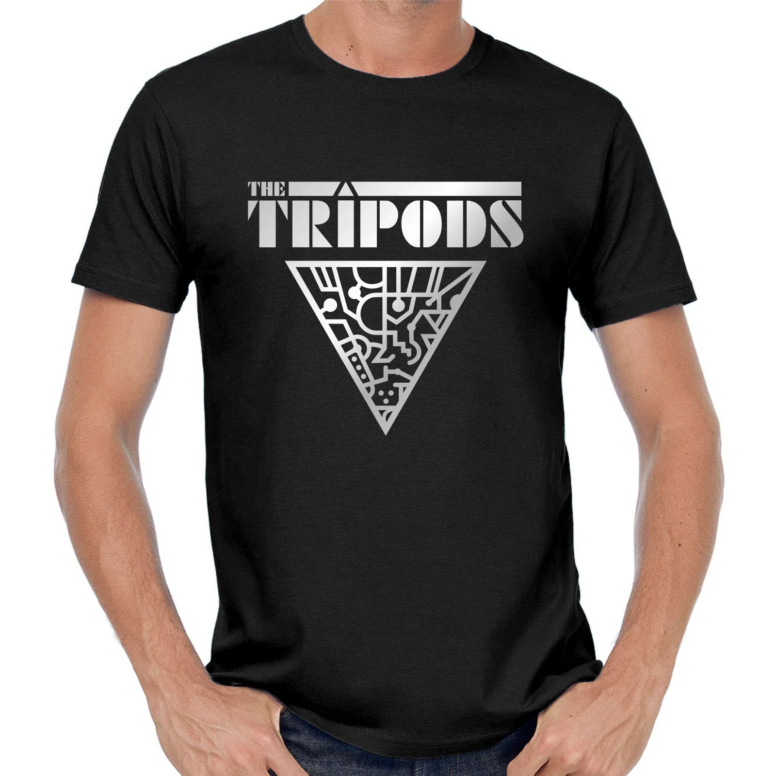 The Tripods Three Legged Rulers SciFi 80s Cult Fan - Adult & Kids T-Shirts, Sweatshirts & Hoodies apparel design preview 1