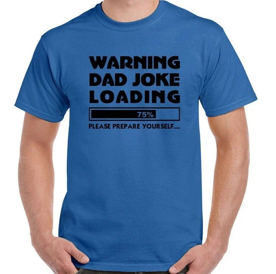 HOT 2026 Mens Funny Dad Joke Loading Bad Humour - Adult & Kids T-Shirts, Sweatshirts & Hoodies apparel design preview 1