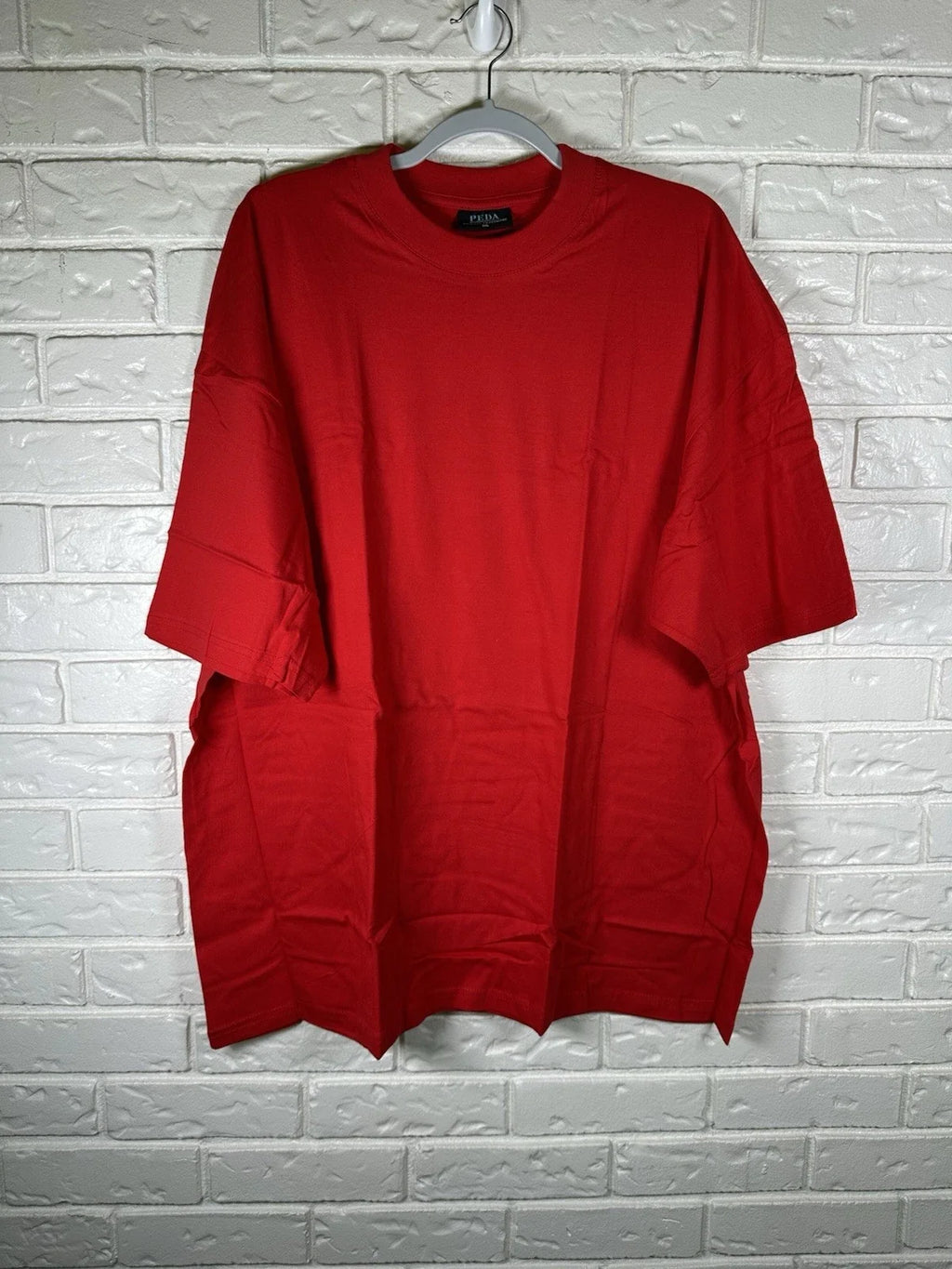 PEDA 3XL Oversized Red Minimalist Streetwear Basic - Adult & Kids T-Shirts, Sweatshirts & Hoodies apparel design preview 1