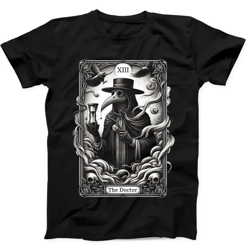Tarot Card Plague Medical Doctor Funny Gift 328 - Adult & Kids T-Shirts, Sweatshirts & Hoodies apparel design preview 1
