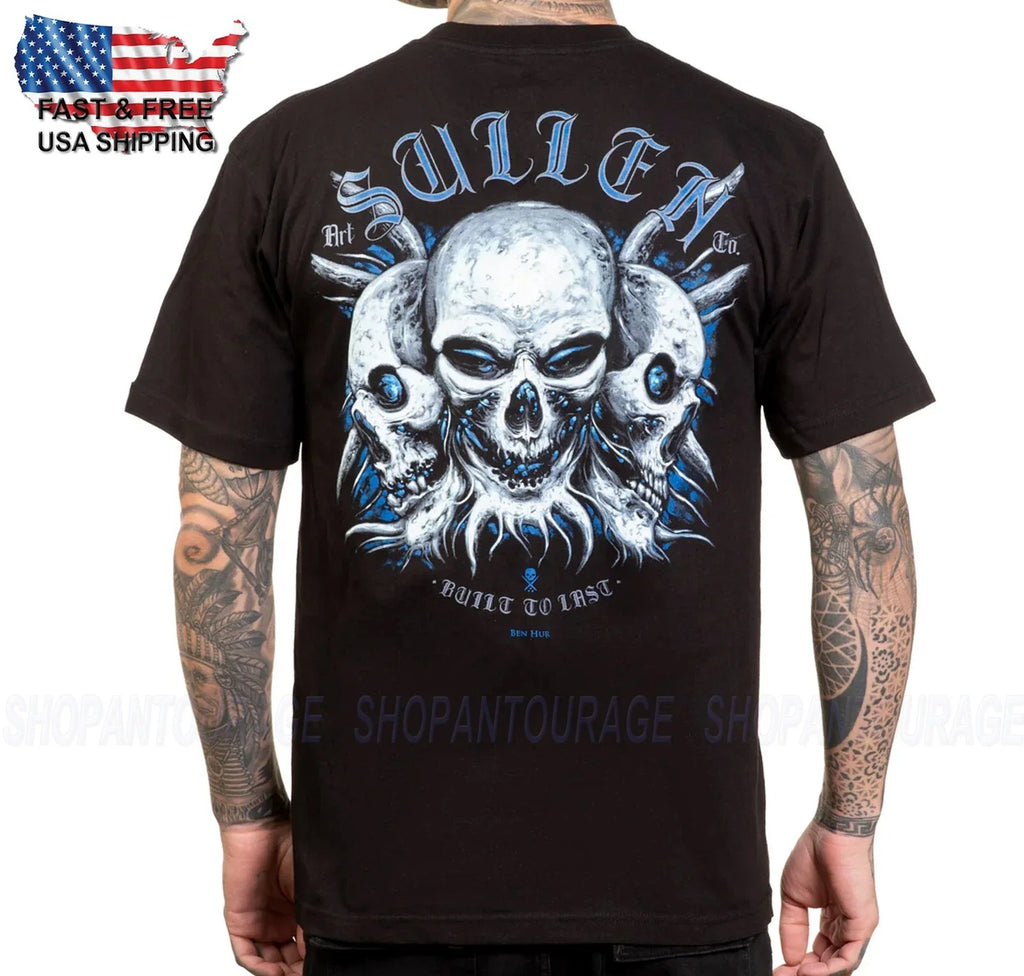 Sullen Art Collective Hur Skulls Standard Fit SCM6910 - Adult & Kids T-Shirts, Sweatshirts & Hoodies apparel design preview 1