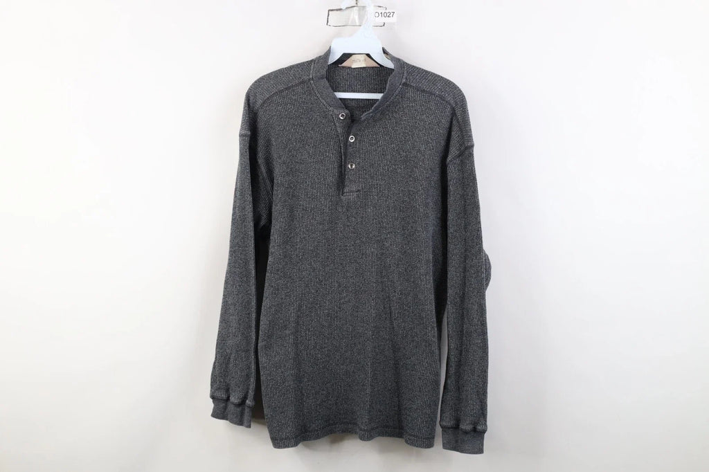 Vtg 90s Y2K Streetwear Mens Large Thermal Waffle Knit - Adult & Kids T-Shirts, Sweatshirts & Hoodies apparel design preview 1