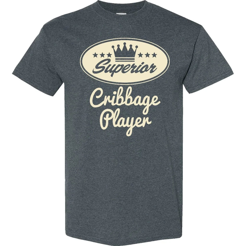 Inktastic Cribbage Player Vintage Superior Retro - Adult & Kids T-Shirts, Sweatshirts & Hoodies apparel design preview 1