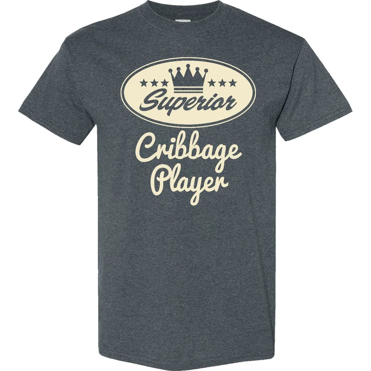 Inktastic Cribbage Player Vintage Superior Retro - Adult & Kids T-Shirts, Sweatshirts & Hoodies apparel design preview 1