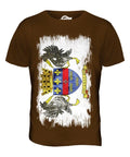SAINT-BARTHÉLEMY GRUNGE FLAG MENS XS S M L XL 2XL 3XL - Adult & Kids T-Shirts, Sweatshirts & Hoodies apparel design preview 1