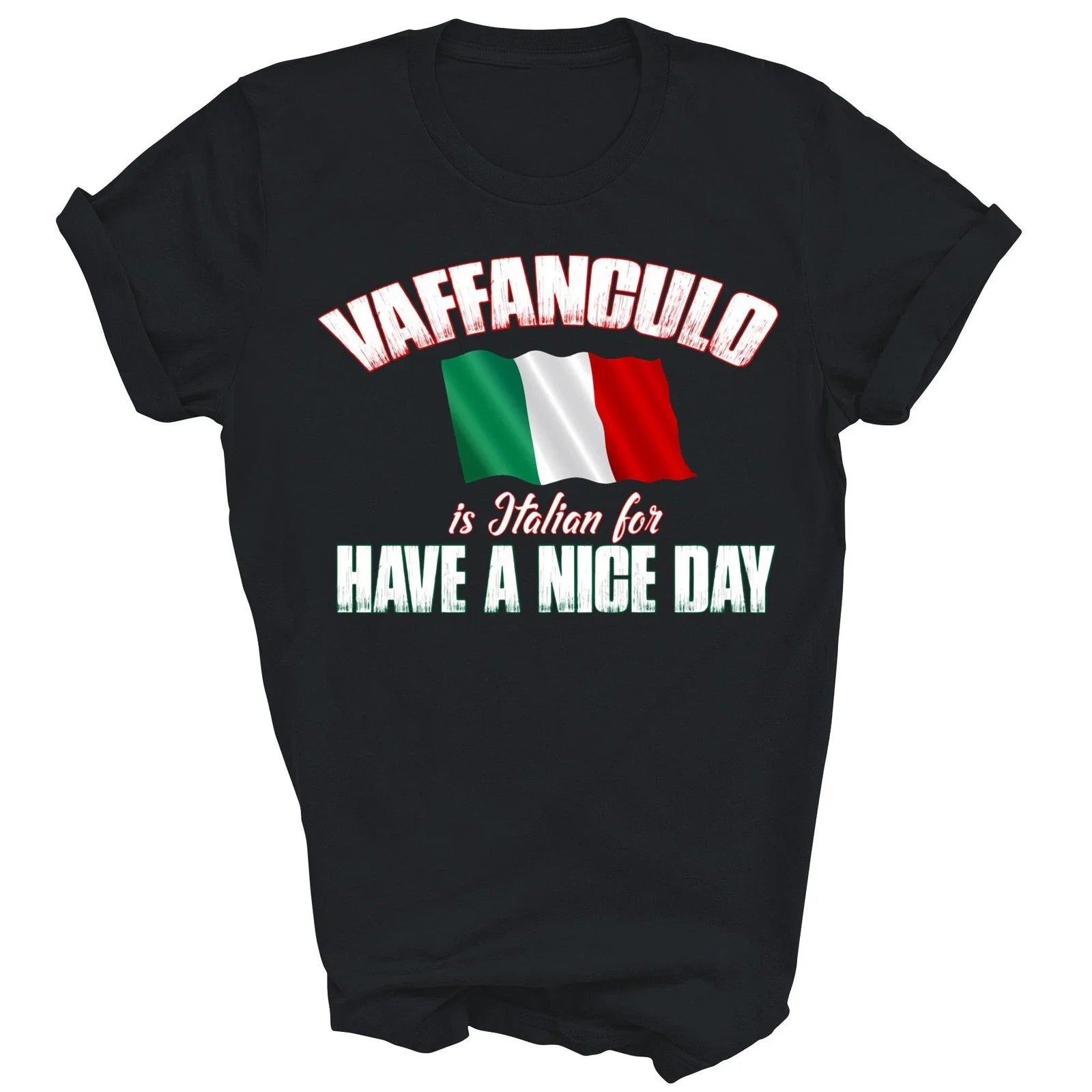 Vaffanculo Is Italian For Have A Nice Day Gift - Adult & Kids T-Shirts, Sweatshirts & Hoodies apparel design preview 1