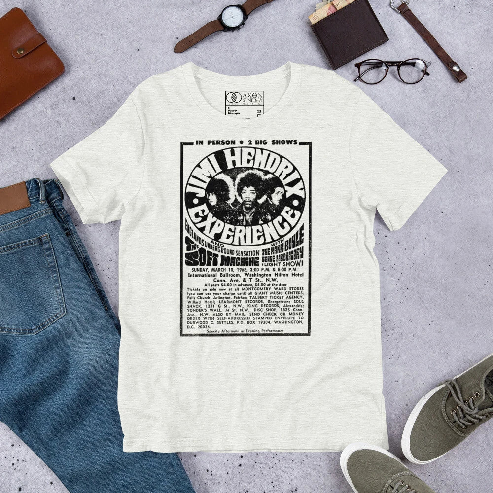 Unisex Graphic Jimi Hendrix Rock Concert - Adult & Kids T-Shirts, Sweatshirts & Hoodies apparel design preview 1