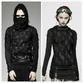 Punk Men Hooded Black Steampunk Gothic Top Rock - Adult & Kids T-Shirts, Sweatshirts & Hoodies apparel design preview 1