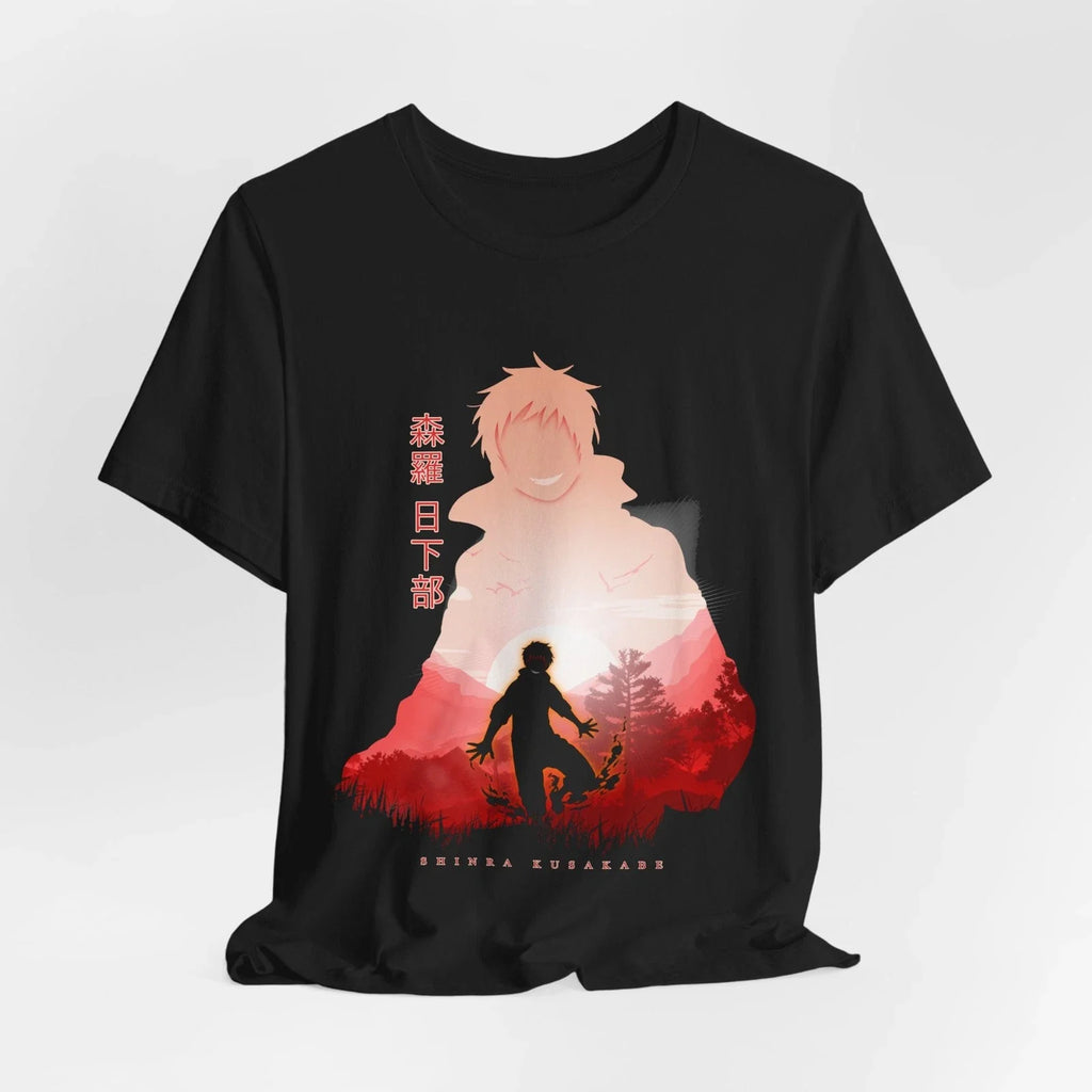 Shinra Kusakabe Anime Fire Force Japanese Manga - Adult & Kids T-Shirts, Sweatshirts & Hoodies apparel design preview 1