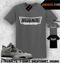 Matching AJ 4 Cave Stone 2025 To Match Sneaker Krispy - Adult & Kids T-Shirts, Sweatshirts & Hoodies apparel design preview 1