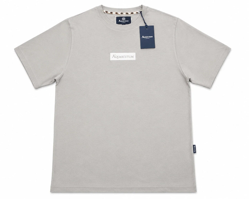 Aquascutum Men's Grey All Sizes *REFBR87-90 - Adult & Kids T-Shirts, Sweatshirts & Hoodies apparel design preview 1