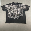 Vtg Liquid Blue XXL Black Native American All Over - Adult & Kids T-Shirts, Sweatshirts & Hoodies apparel design preview 1