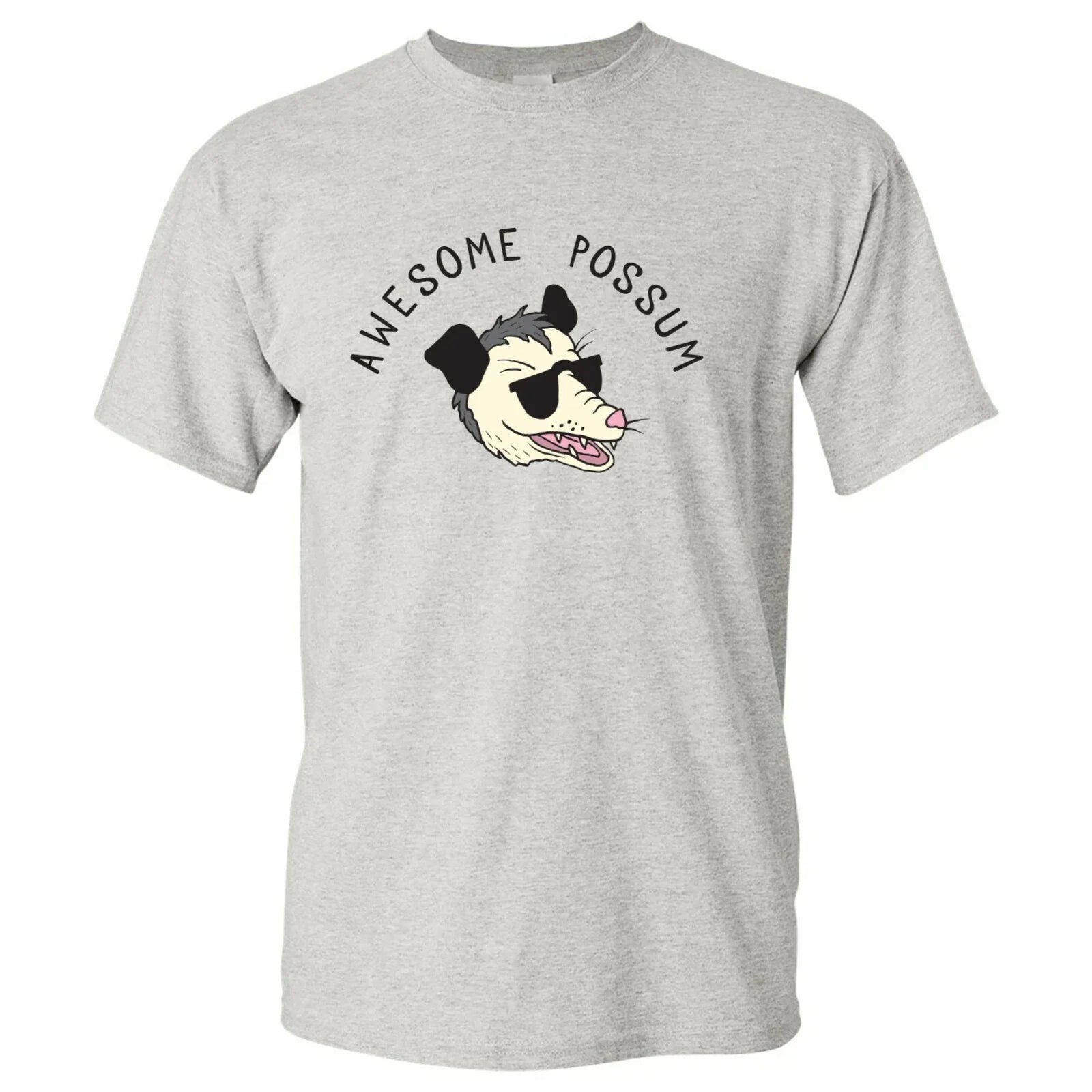 Awesome Possum Funny Animal Dad Joke Cotton Short - Adult & Kids T-Shirts, Sweatshirts & Hoodies apparel design preview 1