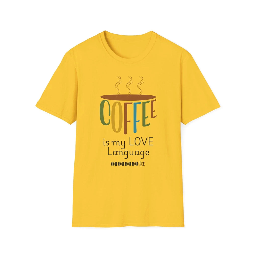 Coffee Love Language Gift for Lovers - Adult & Kids T-Shirts, Sweatshirts & Hoodies apparel design preview 1