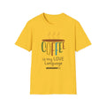 Coffee Love Language Gift for Lovers - Adult & Kids T-Shirts, Sweatshirts & Hoodies apparel design preview 1