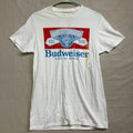 Budweiser Graphic Men's White King of Beers Short - Adult & Kids T-Shirts, Sweatshirts & Hoodies apparel design preview 1