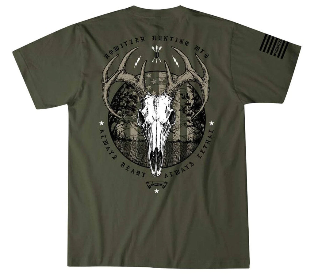 Howitzer Style Men's Patriot Hunt Military Grunt MFG - Adult & Kids T-Shirts, Sweatshirts & Hoodies apparel design preview 1