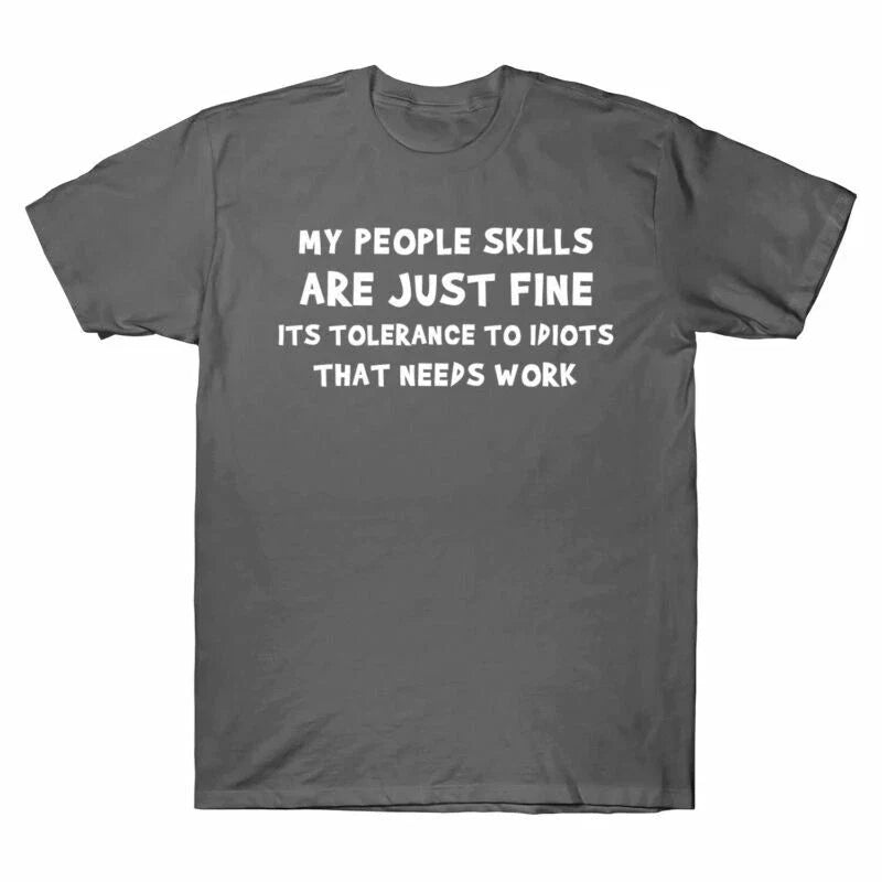 Sarcastic Funny Gift Mens Skills T Joke People Humor - Adult & Kids T-Shirts, Sweatshirts & Hoodies apparel design preview 1