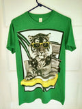 Vintage Streetwear Hip Hop DJ Tiger USA Made 1990 Y2K - Adult & Kids T-Shirts, Sweatshirts & Hoodies apparel design preview 1