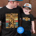 The Dadalorian This is Way Father's Day Child Son Dad - Adult & Kids T-Shirts, Sweatshirts & Hoodies apparel design preview 1