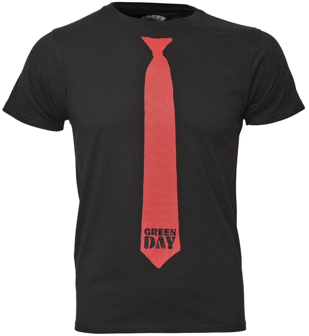 Official Green Day Tie Logo Punk Rock Band New S M L - Adult & Kids T-Shirts, Sweatshirts & Hoodies apparel design preview 1