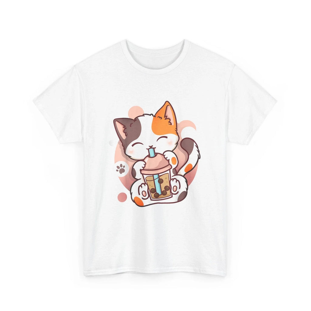 Cat Boba Tea Bubble Anime Kawaii Neko - Adult & Kids T-Shirts, Sweatshirts & Hoodies apparel design preview 1