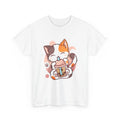 Cat Boba Tea Bubble Anime Kawaii Neko - Adult & Kids T-Shirts, Sweatshirts & Hoodies apparel design preview 1
