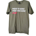 Budweiser Proud To Serve Those Who Hanes Perfect-T - Adult & Kids T-Shirts, Sweatshirts & Hoodies apparel design preview 1