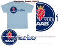 Saab Turbo Engine 900 Classic Model Logo DigiRods - Adult & Kids T-Shirts, Sweatshirts & Hoodies apparel design preview 1