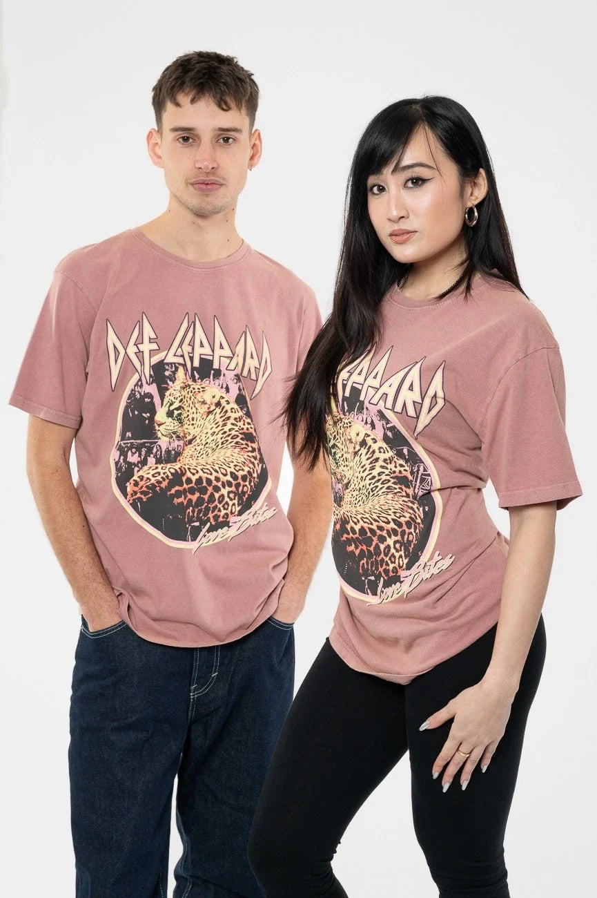 Def Leppard Love Bites Limited Edition 999 Only - Adult & Kids T-Shirts, Sweatshirts & Hoodies apparel design preview 1