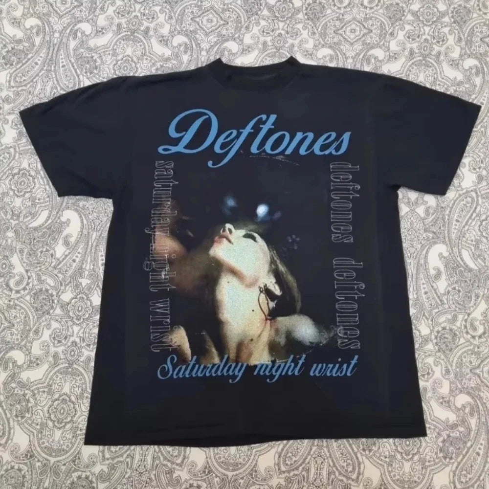 Deftones Saturday Night Wrist Graphic Grunge Band Y2K - Adult & Kids T-Shirts, Sweatshirts & Hoodies apparel design preview 1