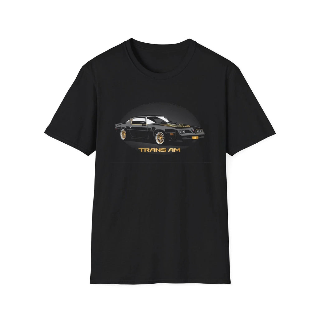1979 Trans Am Black Gold Muscle Car Graphic Vintage - Adult & Kids T-Shirts, Sweatshirts & Hoodies apparel design preview 1