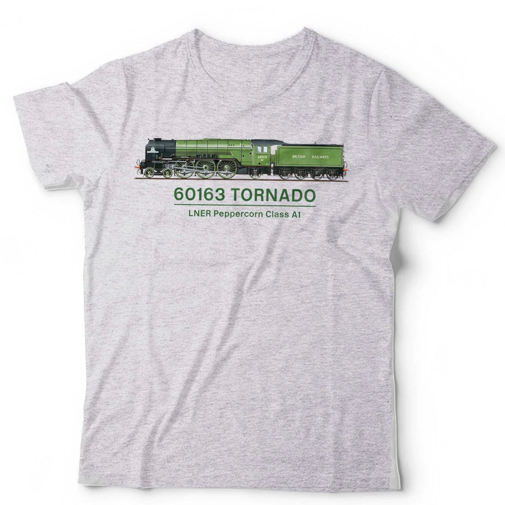 Train Tornado Peppercorn A1 Steam Locomotive Railway - Adult & Kids T-Shirts, Sweatshirts & Hoodies apparel design preview 1
