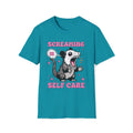 Screaming Is Self Care Funny Quote Graphic - Adult & Kids T-Shirts, Sweatshirts & Hoodies apparel design preview 1