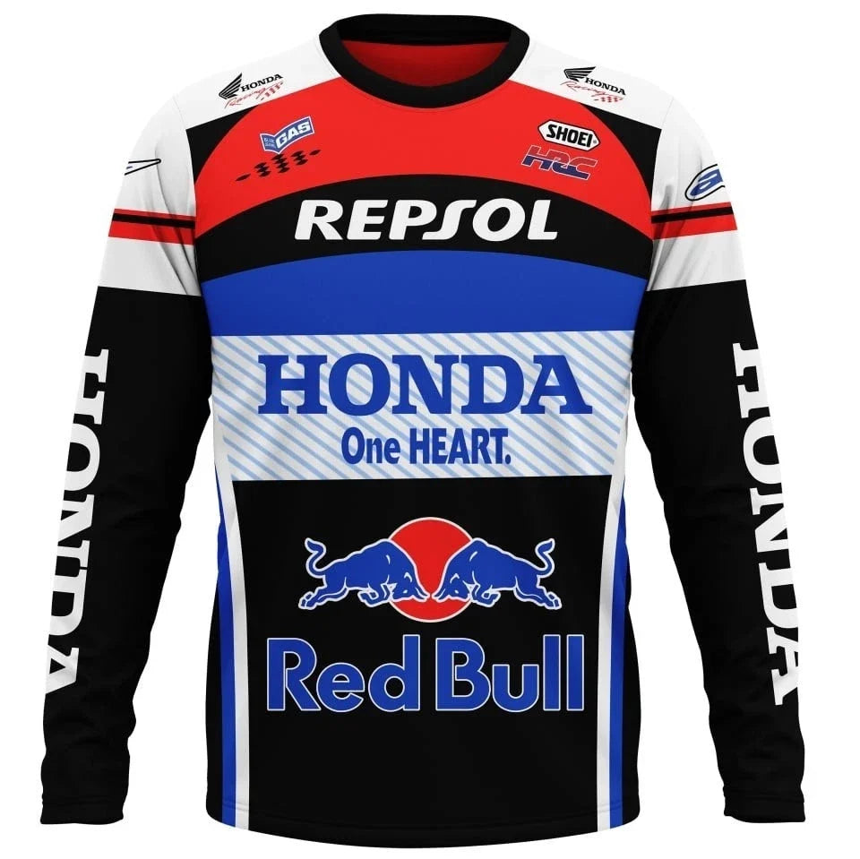 Hondaa 3D Racing Size S-5XL Printed New - Adult & Kids T-Shirts, Sweatshirts & Hoodies apparel design preview 1