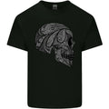 Mandala Skull Gothic Biker Motorbike Mens Light - Adult & Kids T-Shirts, Sweatshirts & Hoodies apparel design preview 1