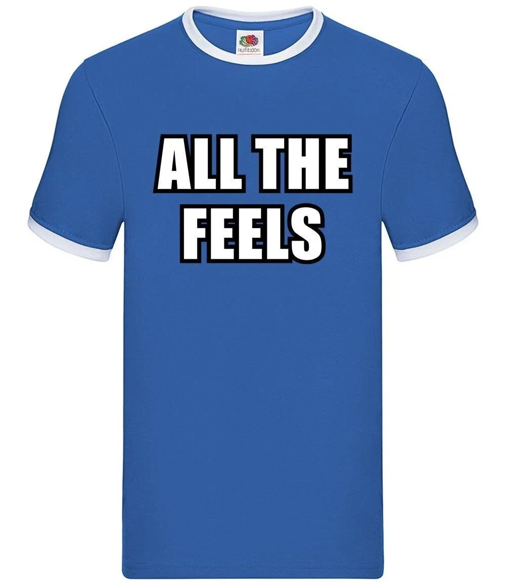 Tutti Gli Feels Man Ringtone Meme Funny Joke Slogan - Adult & Kids T-Shirts, Sweatshirts & Hoodies apparel design preview 1