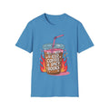 Iced Coffee Spicy Books Cute Illustration - Adult & Kids T-Shirts, Sweatshirts & Hoodies apparel design preview 1