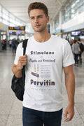 Vintage Style Pervitin WWII Reproduction XL White - Adult & Kids T-Shirts, Sweatshirts & Hoodies apparel design preview 1